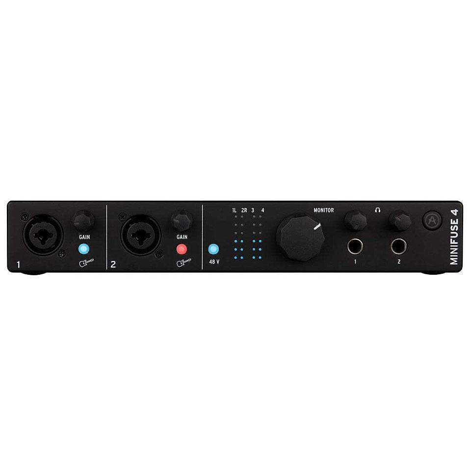 Arturia MiniFuse 4 Black Audio Interface Arturia MiniFuse 4 Black Audio Interface von Arturia