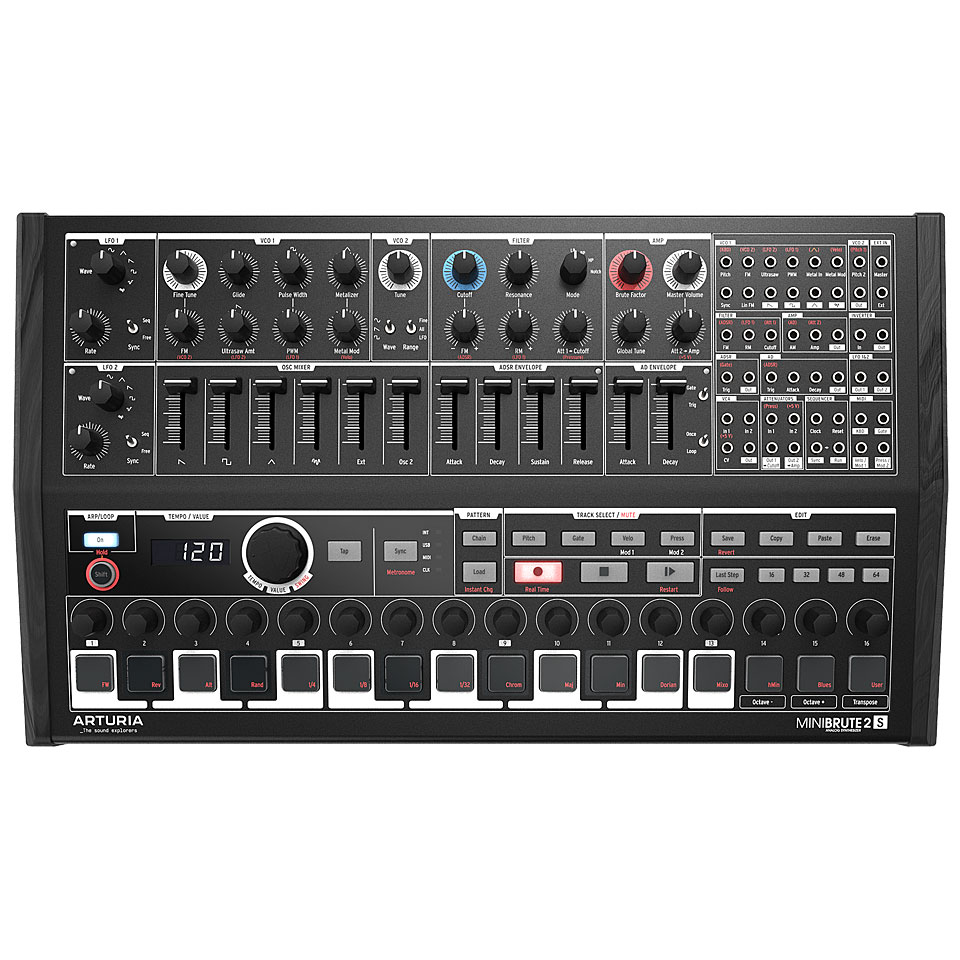 Arturia Minibrute 2S Noir Synthesizer Arturia Minibrute 2S Noir Synthesizer von Arturia