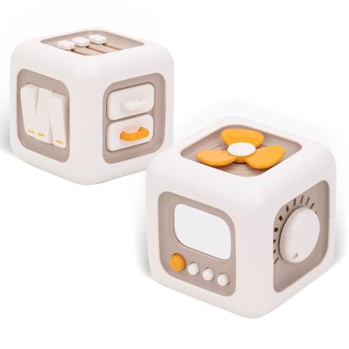 Aruigu 6 in 1 Montessori Spielzeug ab 1 Jahr, Baby Spielzeug von 1–3, Motorikwürfel Motorikspielzeug, Baby Geschenk ab 12-18 Monate Junge und Mädchen Aruigu 6 in 1 Montessori Spielzeug ab 1 Jahr, Baby Spielzeug von 1–3, Motorikwürfel Motorikspielzeug, Baby Geschenk ab 12-18 Monate Junge und Mädchen von Aruigu