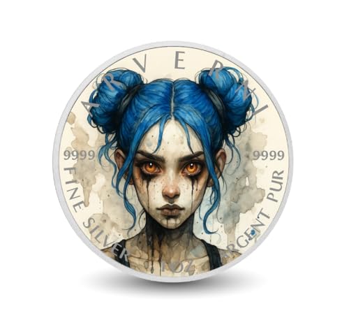 Arverni Mint Fury of Silver The Ember-Eyed Guardian 1oz 9999 Silver Coloured Coin Arverni Mint Fury of Silver The Ember-Eyed Guardian 1oz 9999 Silver Coloured Coin von Arverni Mint