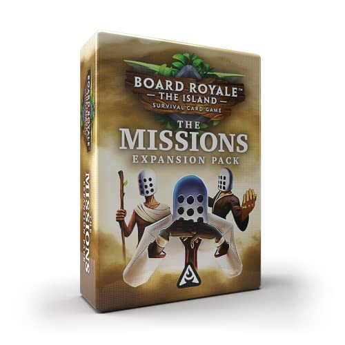 Arvis Games | Board Royale: The Island | Mission | Expansion |a Turn-Based Survival Card Game | 2-6 Players | English Arvis Games | Board Royale: The Island | Mission | Expansion |a Turn-Based Survival Card Game | 2-6 Players | English von Arvis Board Royale