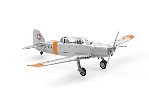 Arwci ACE 85001552 1/72 Pilatus P-2-06 U-134 orange/Alu Dübendorf (1970) Die- Cast, Sammlermodelle von Arwci ACE