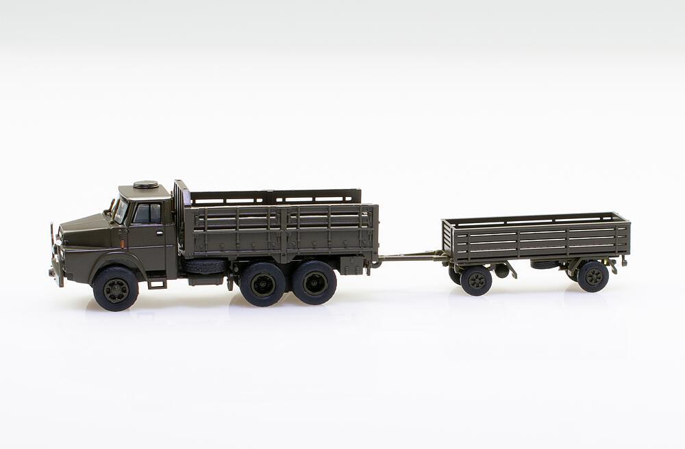 Henschel LKW HS 3-14 mit Infanterieanhänger offen - LE Henschel LKW HS 3-14 mit Infanterieanhänger offen - LE von Arwico Collector Edition