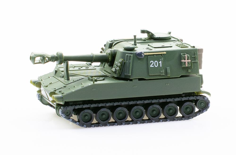 Panzerhaubitze M-109 Jg 66 Kurzrohr unifarbig, Nr. 201 Panzerhaubitze M-109 Jg 66 Kurzrohr unifarbig, Nr. 201 von Arwico Collector Edition
