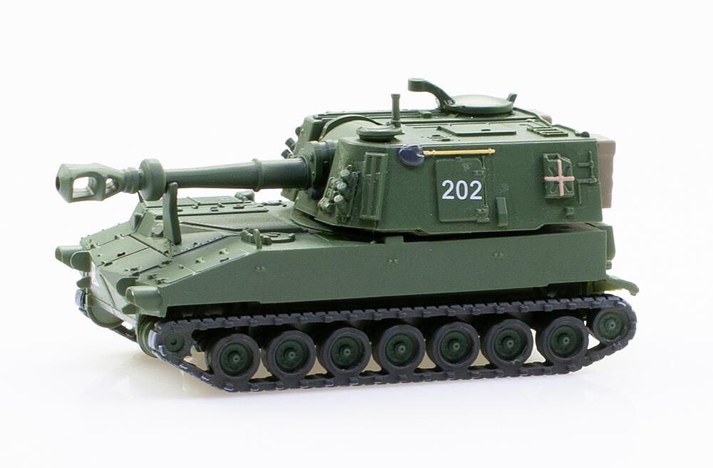 Panzerhaubitze M-109 Jg66 Kurzrohr unifarbig, Nr. 202 Panzerhaubitze M-109 Jg66 Kurzrohr unifarbig, Nr. 202 von Arwico Collector Edition