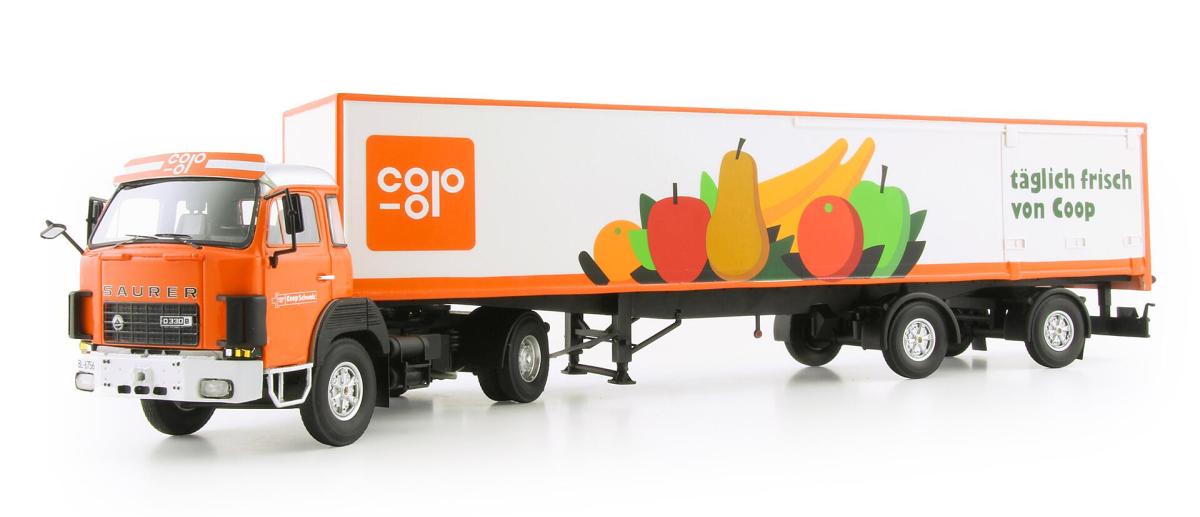 Saurer D290B Frontlenker Sattelzug Coop Saurer D290B Frontlenker Sattelzug Coop von Arwico Collector Edition