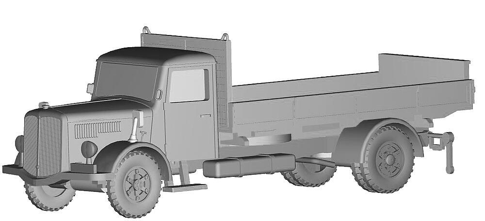 Saurer S4C Pritsche Carba 1956 eckige Fenster Saurer S4C Pritsche Carba 1956 eckige Fenster von Arwico Collector Edition