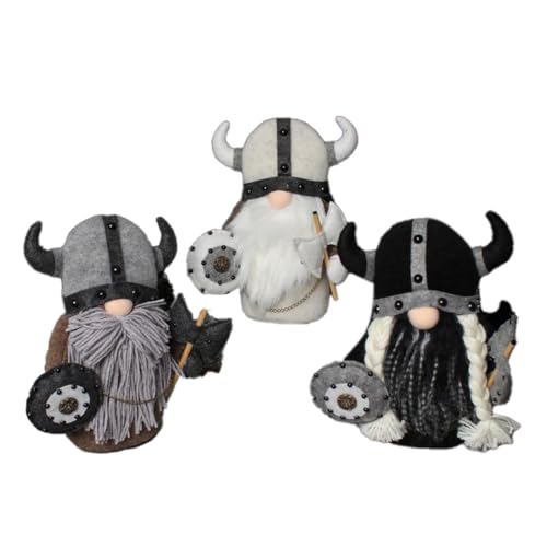 Ascitndy 3 Stück Halloween-Wikinger-Zwergpuppe, Herbst-Bauernhaus-Zwerg, Plüsch-Dekoration für Den Innenbereich, Süße Zwerge im Skandinavischen Stil Ascitndy 3 Stück Halloween-Wikinger-Zwergpuppe, Herbst-Bauernhaus-Zwerg, Plüsch-Dekoration für Den Innenbereich, Süße Zwerge im Skandinavischen Stil von Ascitndy