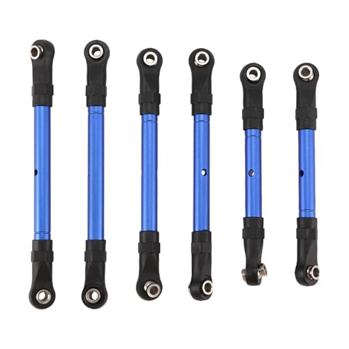 Ascitndy Einstellbare Zugstange Vorne und Hinten, Spurstange, Lenkstange für Slash/Hoss//Stampede/ Huanqi727, Blau Ascitndy Einstellbare Zugstange Vorne und Hinten, Spurstange, Lenkstange für Slash/Hoss//Stampede/ Huanqi727, Blau von Ascitndy