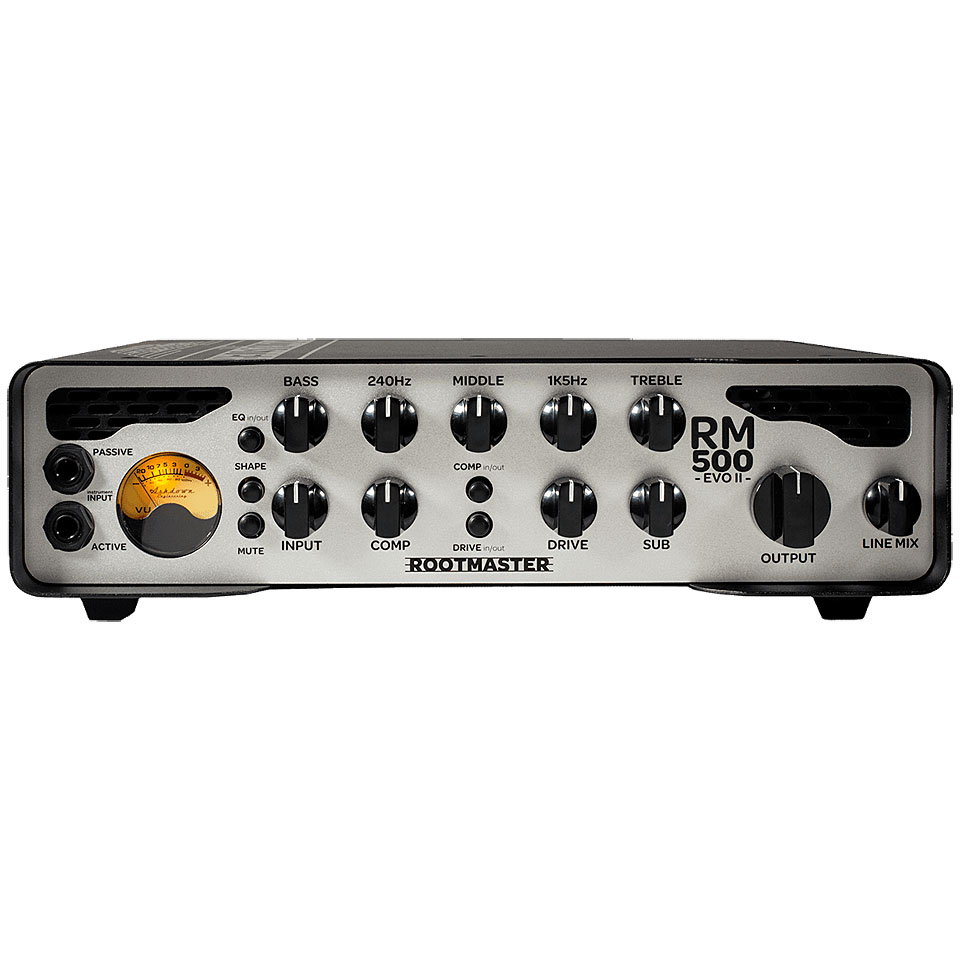 Ashdown Rootmaster RM-500-EVO II Topteil E-Bass Ashdown Rootmaster RM-500-EVO II Topteil E-Bass von Ashdown