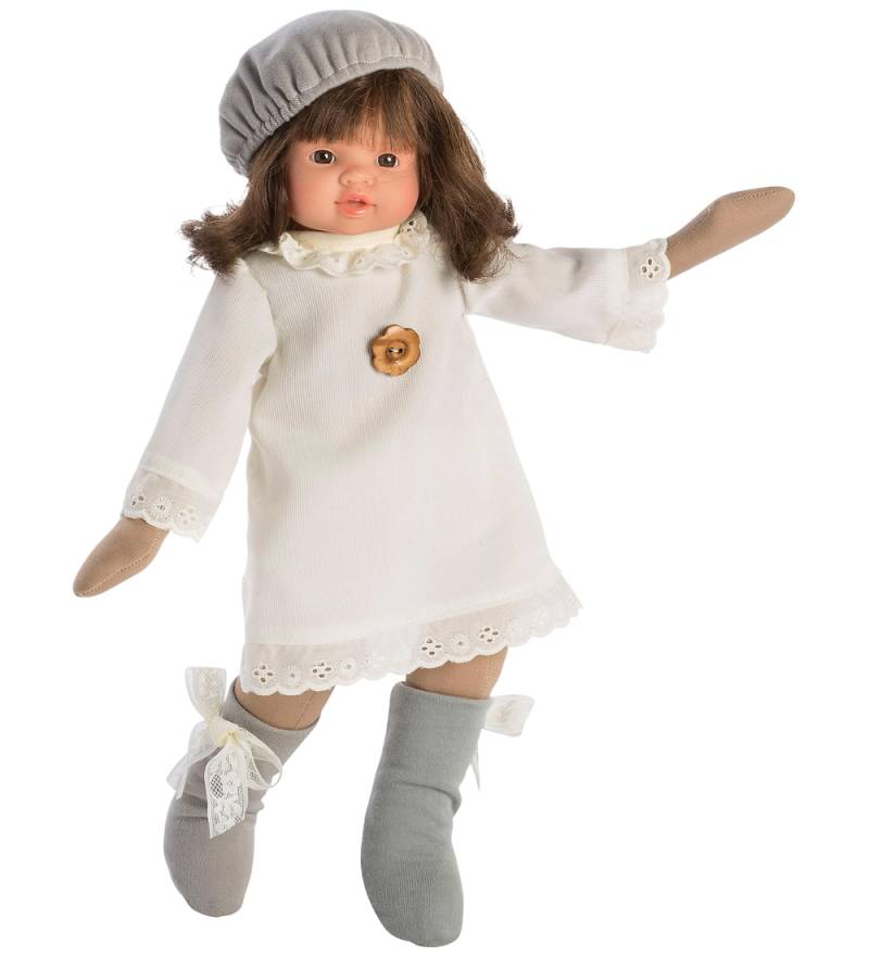 Asi Puppe - 43 cm - Berta - Grey Baskenmütze - Asi - One Size - Puppen Asi Puppe - 43 cm - Berta - Grey Baskenmütze - Asi - One Size - Puppen von Asi