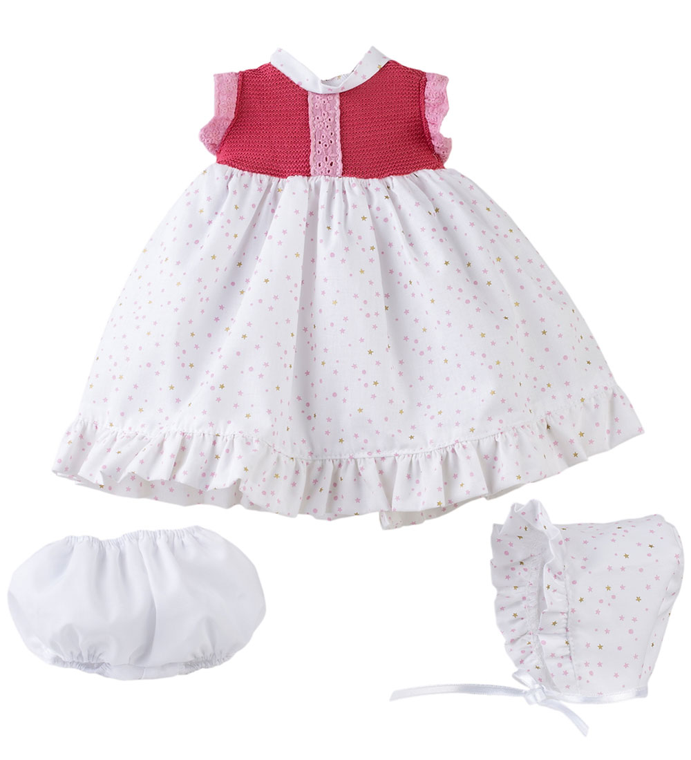 Asi Puppenkleidung - 36 cm - Koke - Weiß/Rosa - Asi - One Size - Puppenkleidung Asi Puppenkleidung - 36 cm - Koke - Weiß/Rosa - Asi - One Size - Puppenkleidung von Asi