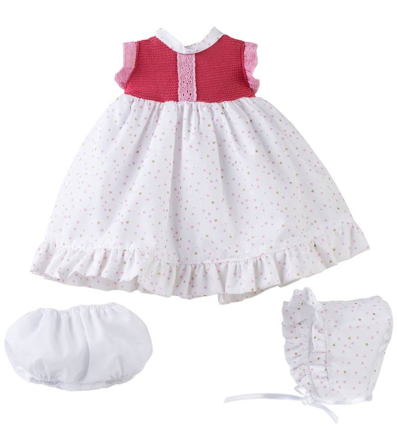 Asi Puppenkleidung - 36 cm - Koke - Weiß/Rosa - Asi - One Size - Puppenkleidung Asi Puppenkleidung - 36 cm - Koke - Weiß/Rosa - Asi - One Size - Puppenkleidung von Asi