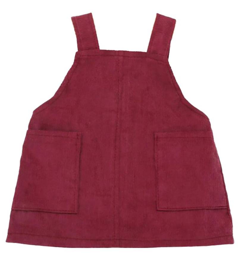 Asi Puppenkleidung - 43-46 cm - Latzkleid - Burgundy - Asi - One Size - Puppenkleidung Asi Puppenkleidung - 43-46 cm - Latzkleid - Burgundy - Asi - One Size - Puppenkleidung von Asi