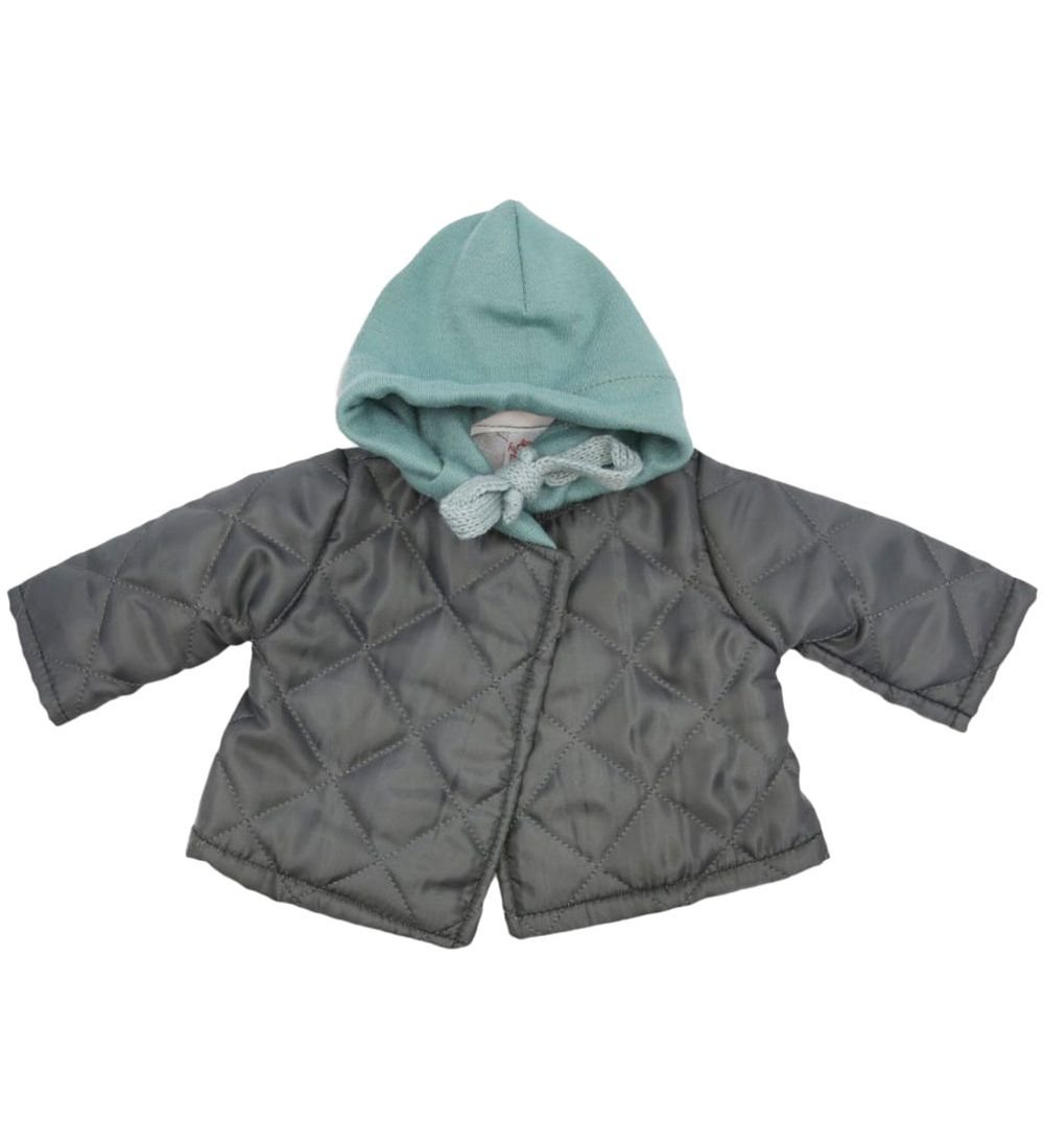 Asi Puppenkleidung - 43-46 cm - gesteppt Jacke m. Kapuze - Dark - Asi - One Size - Puppenkleidung Asi Puppenkleidung - 43-46 cm - gesteppt Jacke m. Kapuze - Dark - Asi - One Size - Puppenkleidung von Asi
