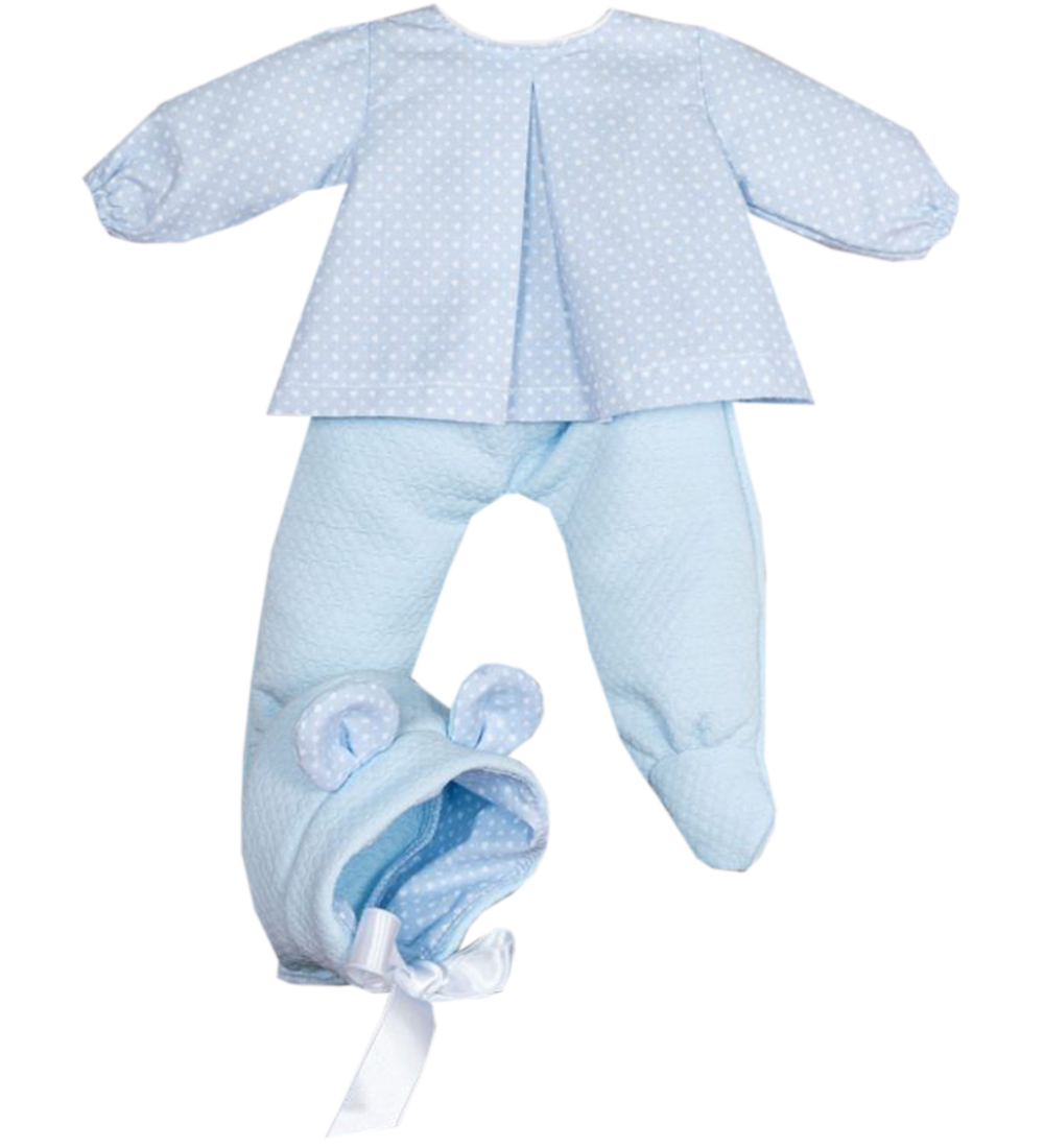 Asi Puppenkleidung - 43 cm - Pablo - Blau/Weiß - Asi - One Size - Puppenkleidung Asi Puppenkleidung - 43 cm - Pablo - Blau/Weiß - Asi - One Size - Puppenkleidung von Asi