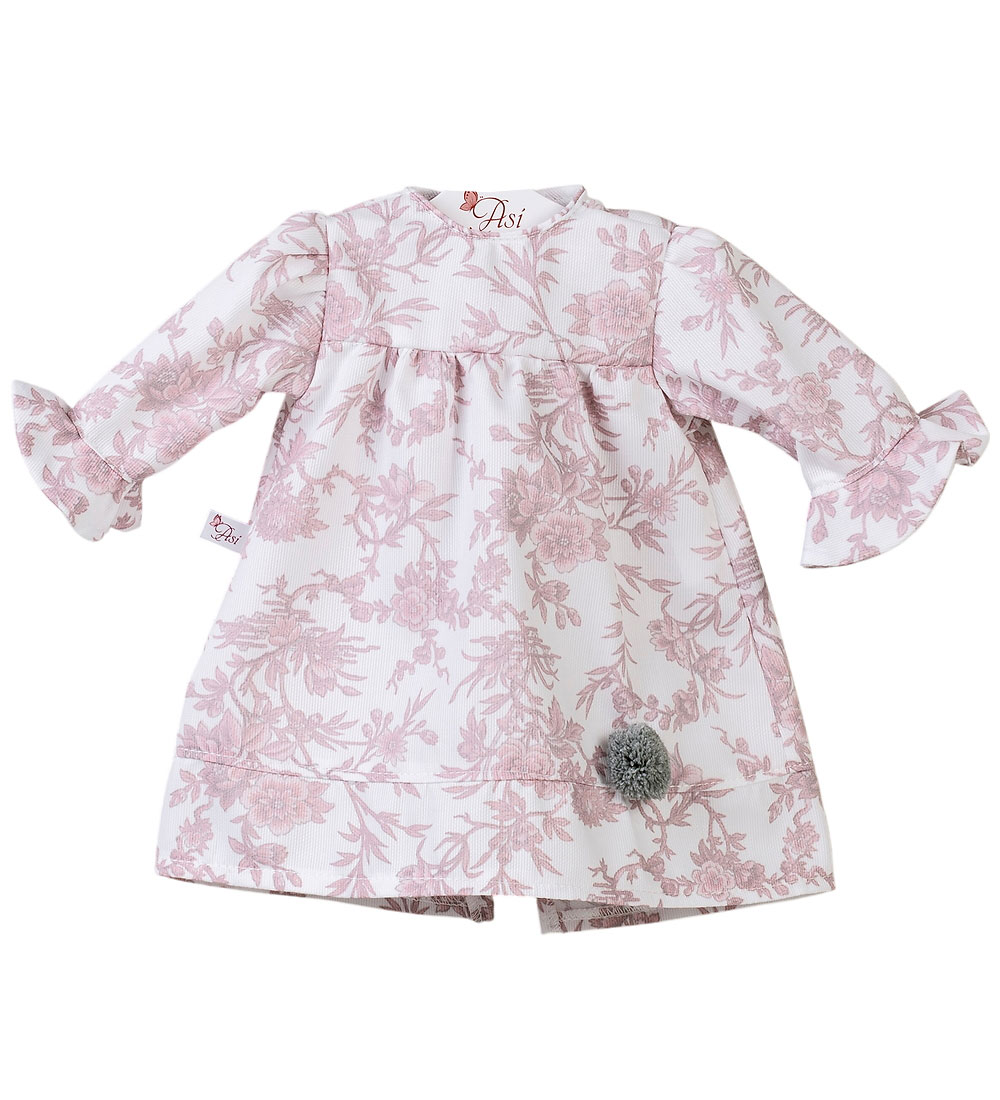 Asi Puppenkleidung - 57 cm - Pepa - Dusty Pink Floral Piqué - Asi - One Size - Puppenkleidung Asi Puppenkleidung - 57 cm - Pepa - Dusty Pink Floral Piqué - Asi - One Size - Puppenkleidung von Asi