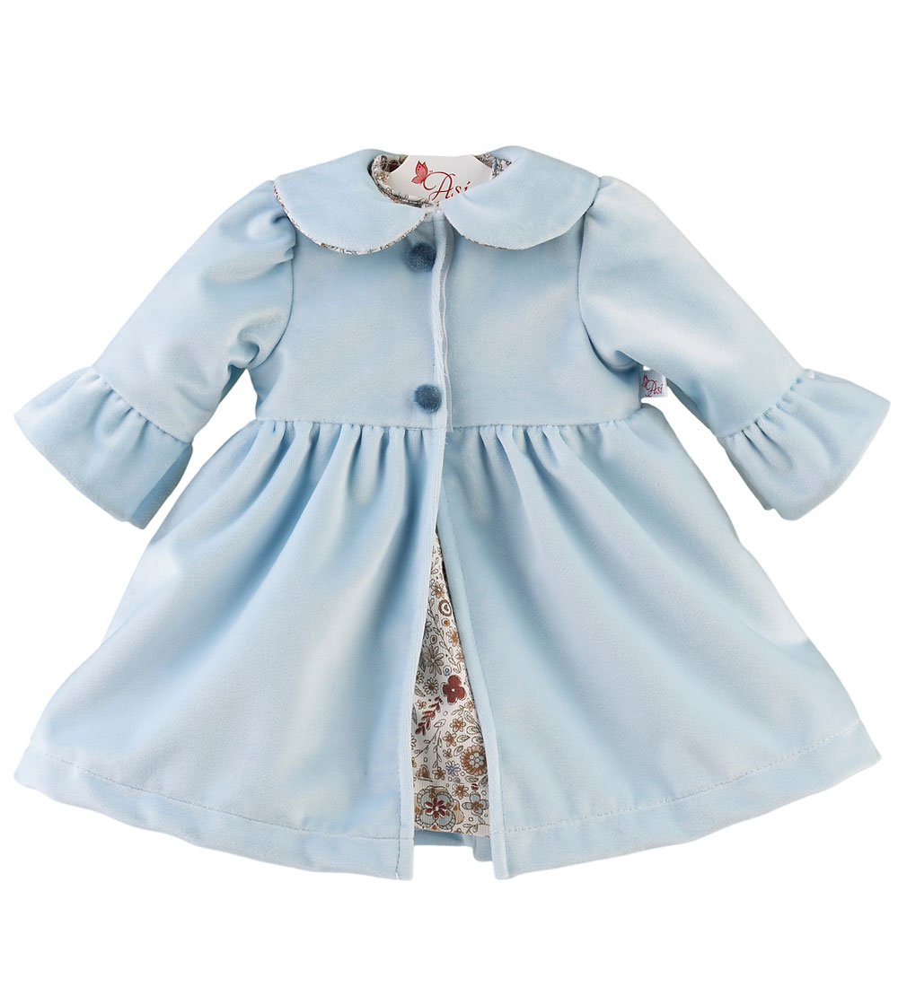 Asi Puppenkleidung - 57 cm - Pepa - Hellblau/Velours - Asi - One Size - Puppenkleidung Asi Puppenkleidung - 57 cm - Pepa - Hellblau/Velours - Asi - One Size - Puppenkleidung von Asi