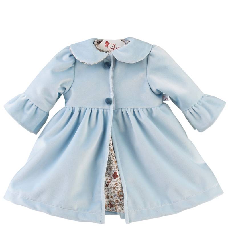 Asi Puppenkleidung - 57 cm - Pepa - Hellblau/Velours - Asi - One Size - Puppenkleidung Asi Puppenkleidung - 57 cm - Pepa - Hellblau/Velours - Asi - One Size - Puppenkleidung von Asi