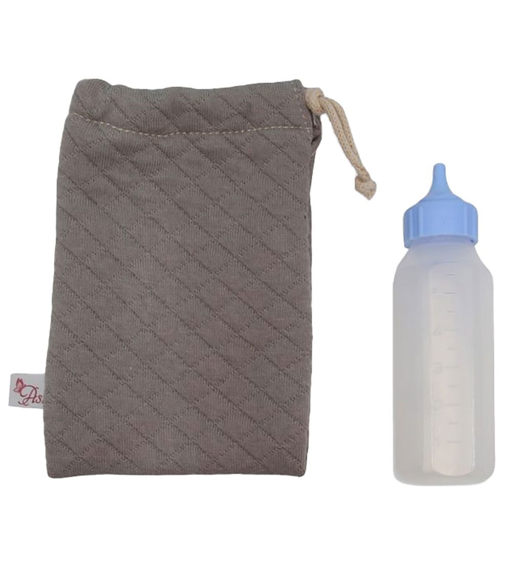 Asi Puppenzubehör - Babyflasche m. Aufbewahrungsbeutel - Warm Gr - Asi - One Size - Puppenzubehör Asi Puppenzubehör - Babyflasche m. Aufbewahrungsbeutel - Warm Gr - Asi - One Size - Puppenzubehör von Asi