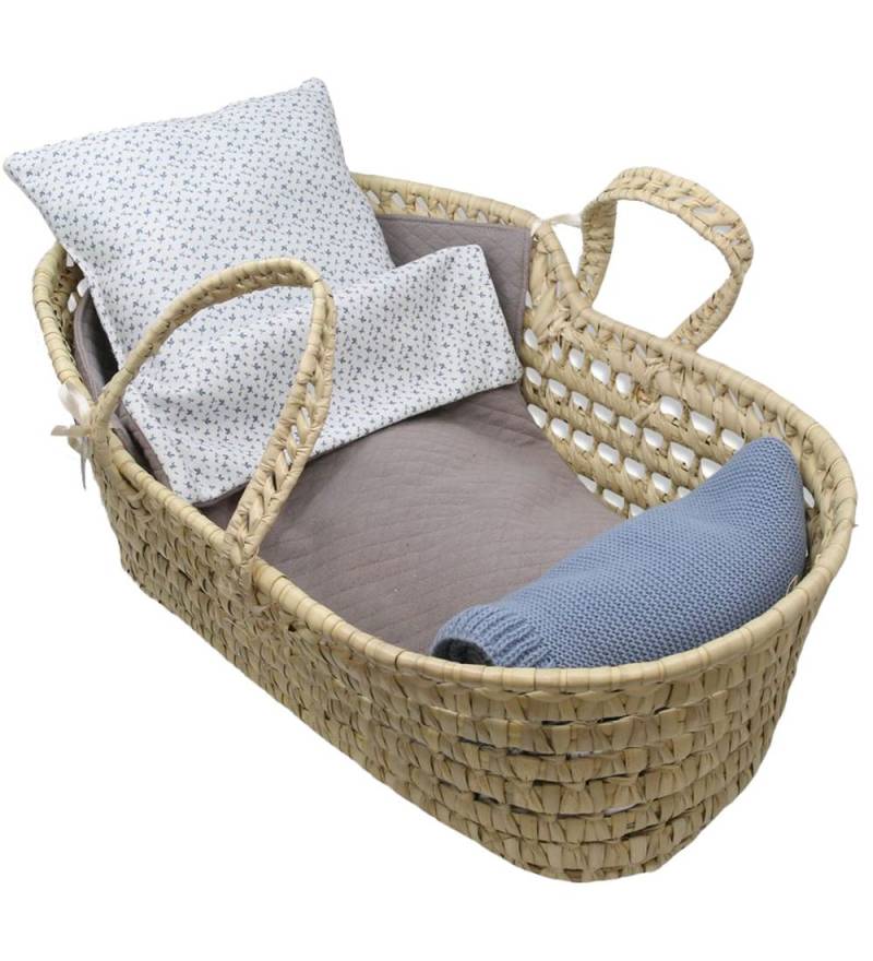 Asi Puppenzubehör - Puppen-Tragetasche I Geflecht - Vintage Prin - Asi - One Size - Puppenzubehör Asi Puppenzubehör - Puppen-Tragetasche I Geflecht - Vintage Prin - Asi - One Size - Puppenzubehör von Asi