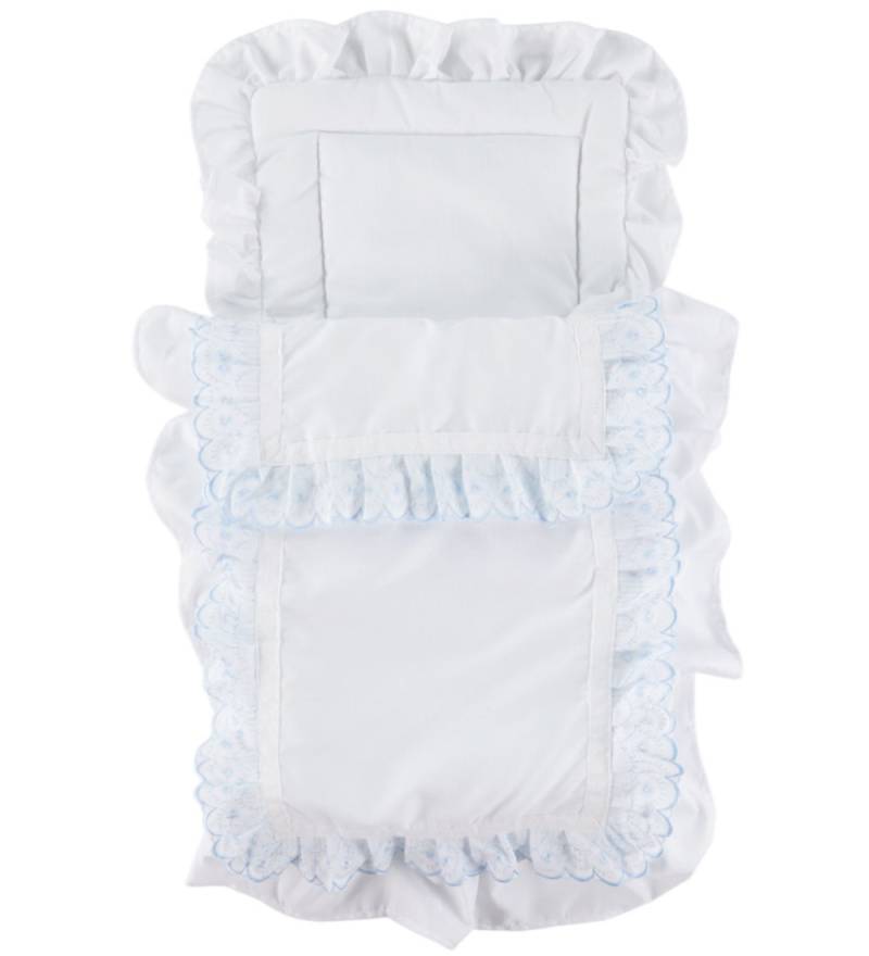 Asi Puppenzubehör - Schlafsack - 60x30 cm - Light Blue Piqué - Asi - One Size - Puppenzubehör Asi Puppenzubehör - Schlafsack - 60x30 cm - Light Blue Piqué - Asi - One Size - Puppenzubehör von Asi