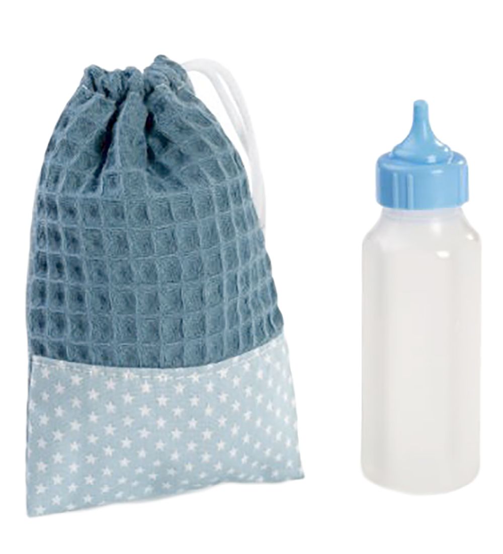 Asi Sutteflaske m. Aufbewahrungsbeutel - Blau - Asi - One Size - Puppenzubehör Asi Sutteflaske m. Aufbewahrungsbeutel - Blau - Asi - One Size - Puppenzubehör von Asi