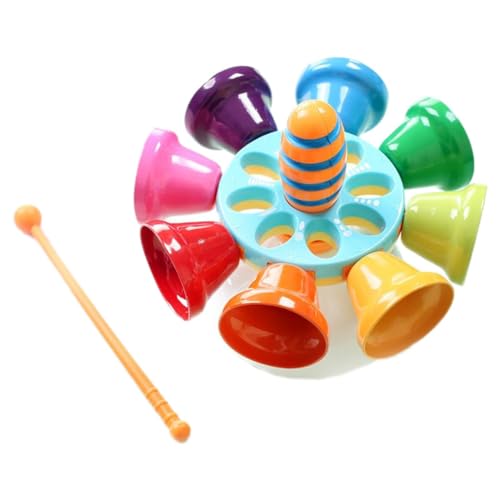 Asinfter Kinderschlaginstrument, Regenbogen-Diatonische Glocken für Kinder, Kindergeburtstagsgeschenk für 3-Jährige und Älter von Asinfter