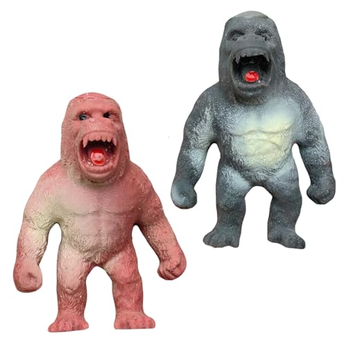 2 Stück Gorilla Stressabbau Spielzeug,Anti Stress AFFE,Interessante Squishy Monkey Toy,Stress Abbauen,Emotionen Freisetzen,Geeignet für Erwachsene und Kinder 2 Stück Gorilla Stressabbau Spielzeug,Anti Stress AFFE,Interessante Squishy Monkey Toy,Stress Abbauen,Emotionen Freisetzen,Geeignet für Erwachsene und Kinder von Asitanie