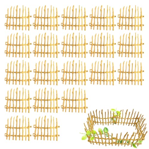 20 Stück Pferdezaun Spielzeug,Kunststoff Mini Zaun Spielzeug,9×9cm DIY Pferd Corral Fechten,Zaun für Pferde,für Micro Landschaft Deko Pädagogische Geschenk 20 Stück Pferdezaun Spielzeug,Kunststoff Mini Zaun Spielzeug,9×9cm DIY Pferd Corral Fechten,Zaun für Pferde,für Micro Landschaft Deko Pädagogische Geschenk von Asitanie