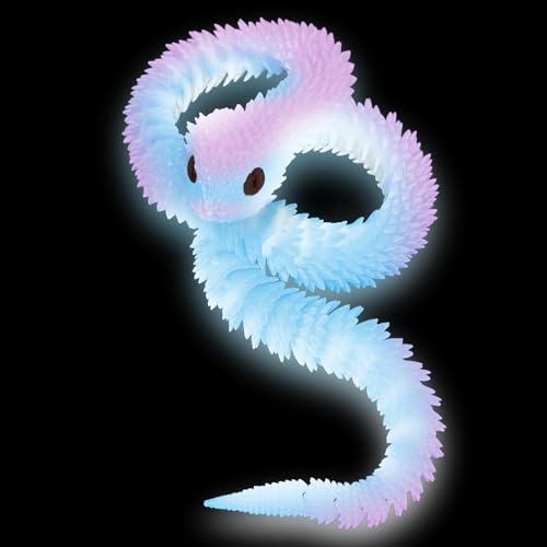 Asitanie 3D Tiere 3D Spielzeug Schlange 60cm Flexible Schlangenfidget Toys 3D Gedruckte Kunststoff Schlangen,für Büro- und Heimdekoration Asitanie 3D Tiere 3D Spielzeug Schlange 60cm Flexible Schlangenfidget Toys 3D Gedruckte Kunststoff Schlangen,für Büro- und Heimdekoration von Asitanie