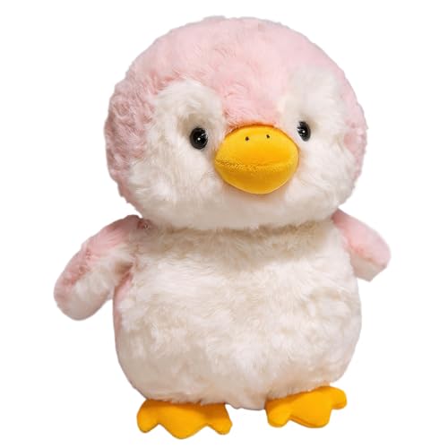 Asitanie Kuscheltier Pinguin Süßes Kuscheltier Plüsch Pinguin mit Hut Stofftier Plüschtier 20cm Geeignet Als Geschenk für Jungen und Mädchen (Pink) von Asitanie