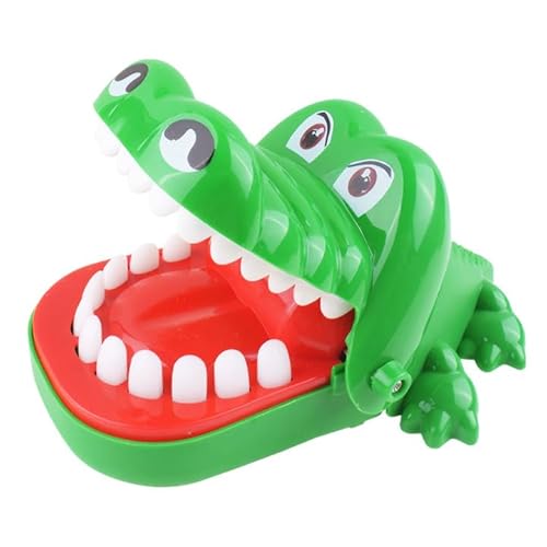 Krokodil Spiel Zähne,Krokodoc Krokodil Spielzeug Set Spaß und Stressabbau Geeignet für Familienspiele,Partyspiele,Kindergeschenke Spaß Krokodil Mund Finger beißen Spiel(Große Größe) von Asitanie