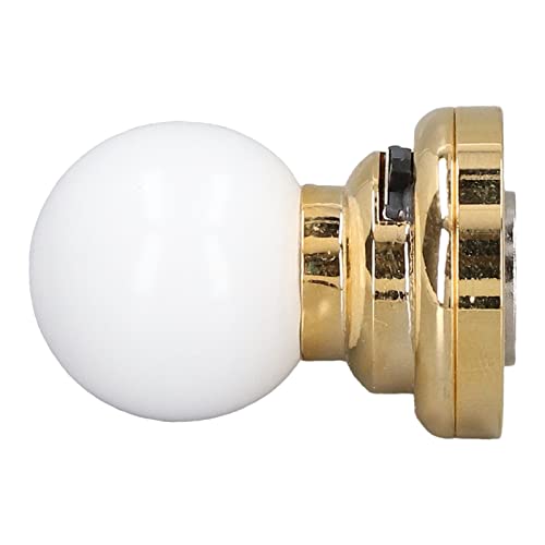 Asixxsix 1:12 Lampe de Plafond Miniatur, LED PUPPENHAUS BATERIEBETRIEBENE SCHAGER DECKENLEUMERTE Tragbart Metallbasis Tischlampe Requisiten für Dekoration, DIY, Tisch von Asixxsix
