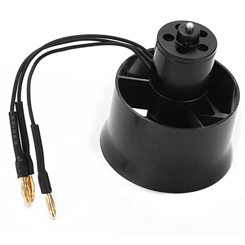 Asixxsix 30 -mm -EDF -Lüfterset, QF1611-7000KV 6 Blätter mit Mikrobürstenlosen Motor, Bürstenloser Outrunner -Motormodell -Jet -Flugzeug, RC -Flugzeug RC -Ersatzteil von Asixxsix