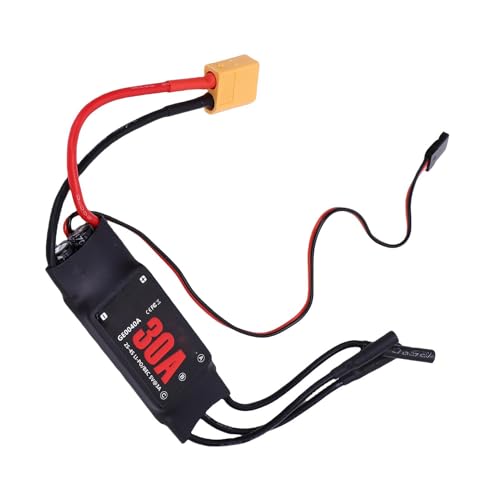 Asixxsix 30A RC Brushless Motor Elektrischer Drehzahlregler, 2 Bis 3 S Aluminiumlegierung Brushless ESC für RC Starrflügelflugzeug Multirotor Unbemannter Hubschrauber Asixxsix 30A RC Brushless Motor Elektrischer Drehzahlregler, 2 Bis 3 S Aluminiumlegierung Brushless ESC für RC Starrflügelflugzeug Multirotor Unbemannter Hubschrauber von Asixxsix