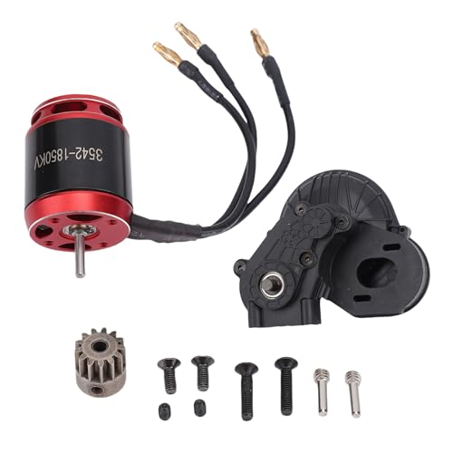 Asixxsix 3542 Pinseler Außerbrechermotor, 1850 KV RC Niedriger Linearitätsmotor mit 3,17 Mm Welle und Effizientes Abkühlen für 1/10 RC Crawler SCX10 II 90046 Austausch Asixxsix 3542 Pinseler Außerbrechermotor, 1850 KV RC Niedriger Linearitätsmotor mit 3,17 Mm Welle und Effizientes Abkühlen für 1/10 RC Crawler SCX10 II 90046 Austausch von Asixxsix
