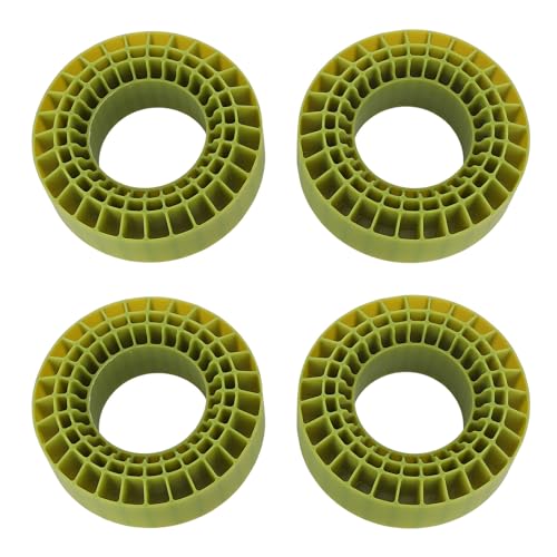 Asixxsix 4er-Pack Reifeneinsätze aus Silikonkautschuk, Schaumstoff für 1,9-Rad-Reifen,Wasserdichter Innenfüller für 1/10 Crawler-Zubehör,118-122 Mm 1,9-Zoll-Radreifen, wasserdichte von Asixxsix