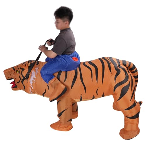 Asixxsix Aufblasbares Tigerkostüm, 150 Bis 190 Cm 59,1 Bis 74,8 Zoll Körperhöhe Universal Tiger Kostüm Lustiges Blowt Tiger Kostüm für Kinder Frauen Mann Halloween Party Cosplay Asixxsix Aufblasbares Tigerkostüm, 150 Bis 190 Cm 59,1 Bis 74,8 Zoll Körperhöhe Universal Tiger Kostüm Lustiges Blowt Tiger Kostüm für Kinder Frauen Mann Halloween Party Cosplay von Asixxsix