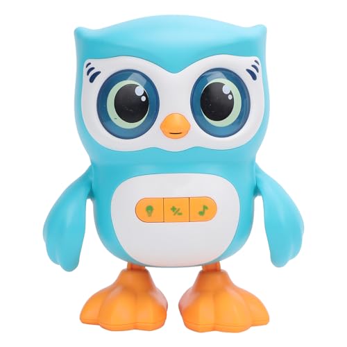 Asixxsix Baby Owl Interactive Toy, Smart Dancing Singing Interactive Owl Toy, Lehrreiches Süßes Baby -Owl -Spielzeug für Kleinkinder -Musikspielzeug, Kindersussessensorische Entwicklung von Asixxsix