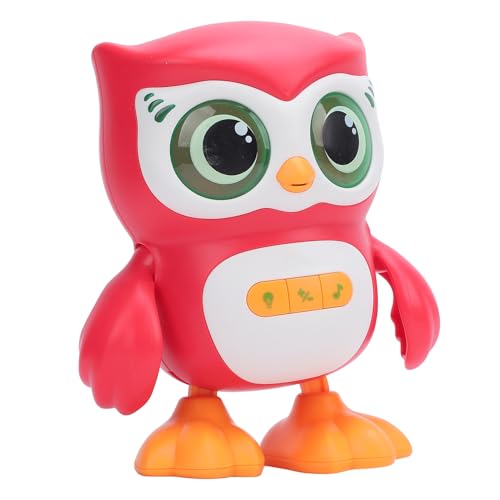 Asixxsix Baby Owl Interactive Toy, Smart Dancing Singing Interactive Owl Toy, Lehrreiches Süßes Baby -Owl -Spielzeug für Kleinkinder -Musikspielzeug, Kindersussessensorische Entwicklung von Asixxsix