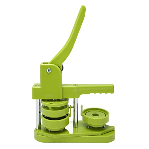 Asixxsix Buttonmaschine 58 Mm, DIY-Anstecker-Button-Maker-Presse, Button-Stanzpresse mit 100-teiligen Button-Teilen, Button-Presse für Heimwerkerarbeiten von Asixxsix