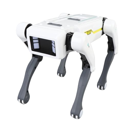 Asixxsix Intelligenter Roboterhund, Niedlicher Ferngesteuerter AI-Roboterhund mit Musik Lichtern Geschichten und Tanzfunktion Bluetooth Sprachsteuerung programmierbarer vierbeiniger Asixxsix Intelligenter Roboterhund, Niedlicher Ferngesteuerter AI-Roboterhund mit Musik Lichtern Geschichten und Tanzfunktion Bluetooth Sprachsteuerung programmierbarer vierbeiniger von Asixxsix