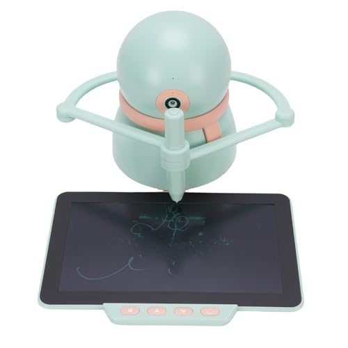 Asixxsix Interaktiver Lehrreicher Zeichnungsroboter für Kinder, Montessori Malerei Lernspielzeug Zeichnungsmaschine mit Karten und Zeichenbrett, Intelligenter Maler Roboter für Mädchen Asixxsix Interaktiver Lehrreicher Zeichnungsroboter für Kinder, Montessori Malerei Lernspielzeug Zeichnungsmaschine mit Karten und Zeichenbrett, Intelligenter Maler Roboter für Mädchen von Asixxsix
