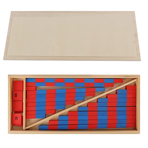 Asixxsix Mathematische Numerische Stäbe, Verbessern die Hand -Eye -Koordination für Kinderkinder. Familienversion Math Number Ruten mit Reihenfolge der Anzahl und Quanlity -Lernen von Asixxsix