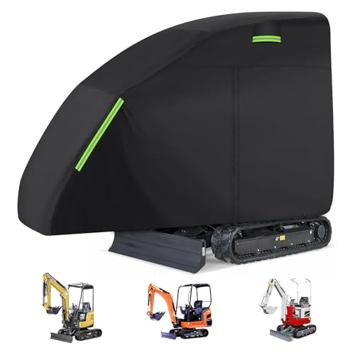 Asixxsix Minii Bagger Abdeckung, Kompatibel 800-1600kg Bagger 420D Oxford Vollabdeckung Wasserdicht Staub Wind Ultra Violett Resist Bagger Abdeckung für Bobcat E32 E20 E10 Asixxsix Minii Bagger Abdeckung, Kompatibel 800-1600kg Bagger 420D Oxford Vollabdeckung Wasserdicht Staub Wind Ultra Violett Resist Bagger Abdeckung für Bobcat E32 E20 E10 von Asixxsix