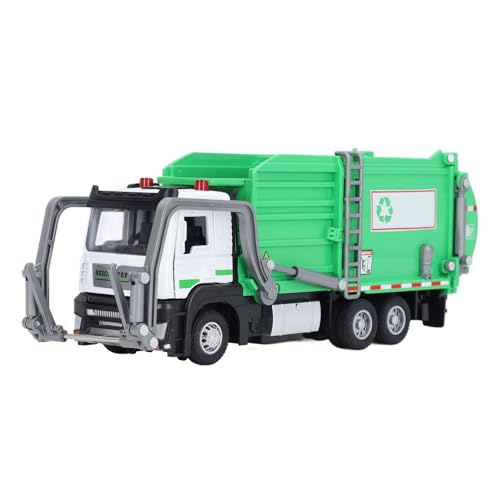 Asixxsix Müllwagen-Spielzeug, realistisches Müllwagen-Spielzeug für und Kinder, inklusive Müllcontainer, Mülltonnen, 22 x 6 cm, Geburtstagsgeschenke für, Mädchen Asixxsix Müllwagen-Spielzeug, realistisches Müllwagen-Spielzeug für und Kinder, inklusive Müllcontainer, Mülltonnen, 22 x 6 cm, Geburtstagsgeschenke für, Mädchen von Asixxsix