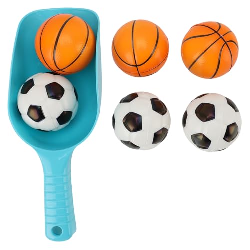 Asixxsix Outdoor Beach Toss Game Set für Familien Erwachsene Kinder Freunde Mädchen, Strandspiel -Set mit 3 Fußballspielzeug, 3 Basketballspielzeug, Mesh Bag & Shovel, Strandzubehör Asixxsix Outdoor Beach Toss Game Set für Familien Erwachsene Kinder Freunde Mädchen, Strandspiel -Set mit 3 Fußballspielzeug, 3 Basketballspielzeug, Mesh Bag & Shovel, Strandzubehör von Asixxsix
