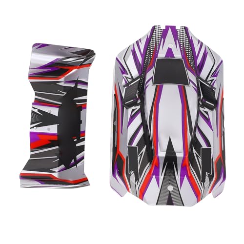 Asixxsix RC -Autoschale, Plastik -RC -Fahrzeugkörper Exquisit RC Car Shell Deckung für Wltoys 144016 2997 Fernbedienungsspielzeug, Ausgezeichnete Leistung von Asixxsix
