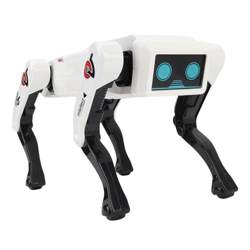 Asixxsix Smart Roboter Dog, Niedlicher Programmierbarer Vierbeiner -Roboter mit Musiklicht -Tanzeffekten, Breite Palette von Funktionen, Sprachkontroll -AI -Roboterhund mit Fernbedienung Asixxsix Smart Roboter Dog, Niedlicher Programmierbarer Vierbeiner -Roboter mit Musiklicht -Tanzeffekten, Breite Palette von Funktionen, Sprachkontroll -AI -Roboterhund mit Fernbedienung von Asixxsix